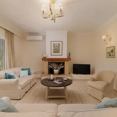 Luminous Corfu Villa Kontokali